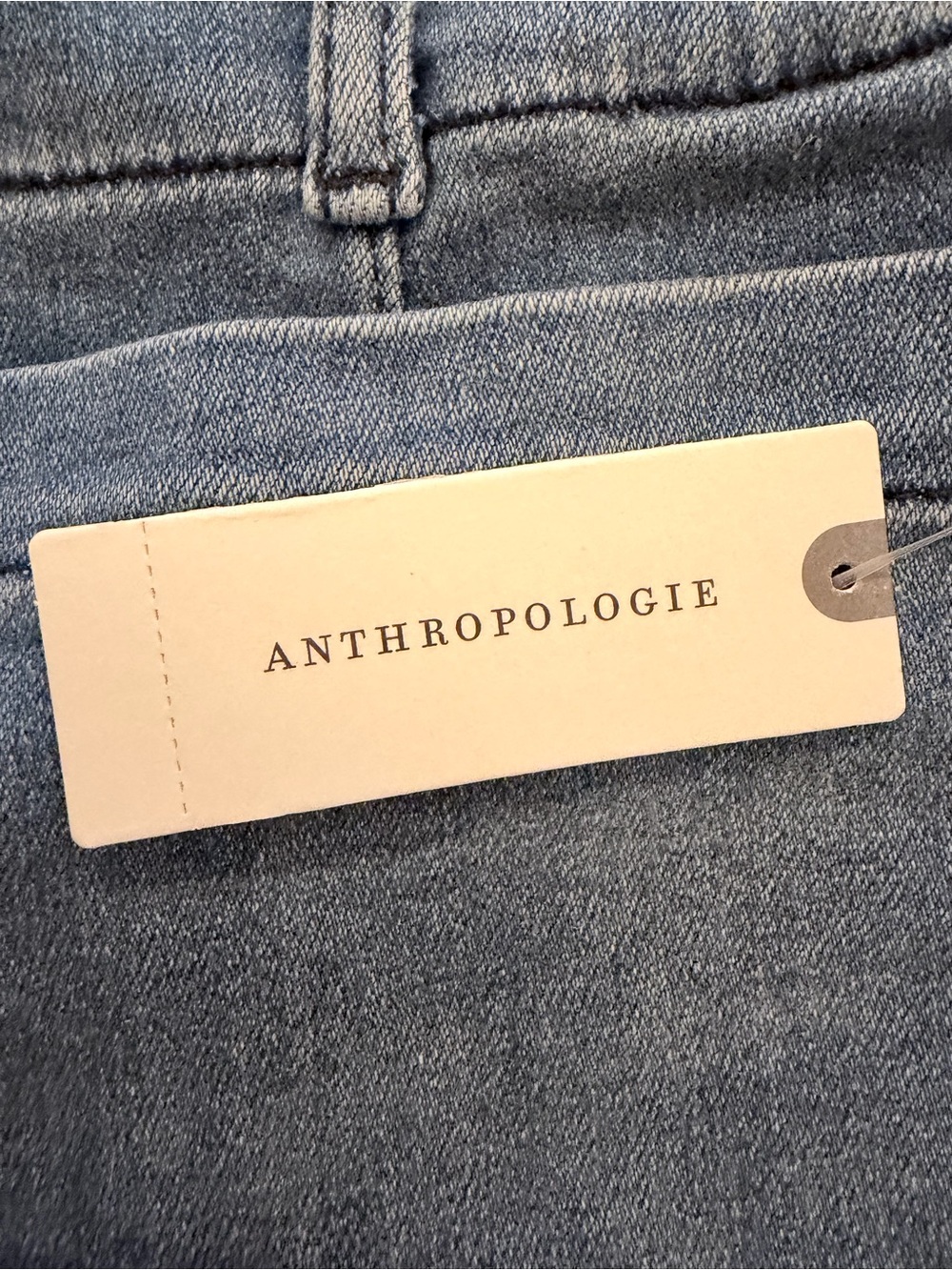 Anthropologie NWT Maeve The Colette Cropped Jeans Medium Wash Size 31 - Picture 9 of 10
